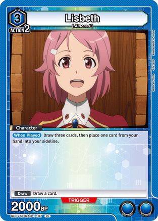 Lisbeth (107) (UE07ST/SAO-1-107) - UE07ST Sword Art Online Starter Deck