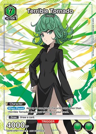 Terrible Tornado (Promotion Pack 2025) (UEPR/OPM-1-111) - Union Arena Promotion Cards Foil