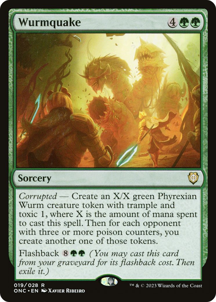 Wurmquake [Phyrexia: All Will Be One Commander] - 0