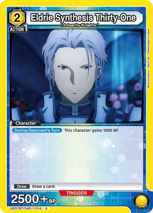 Eldrie Synthesis Thirty-One (UE07BT/SAO-1-014) - UE07BT Sword Art Online