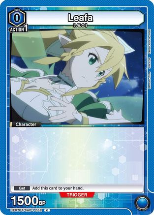 Leafa (058) (UE07BT/SAO-1-058) - UE07BT Sword Art Online