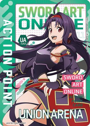 Action Point Card (AP07) (UE07BT/SAO-1-AP07) - UE07BT Sword Art Online Foil