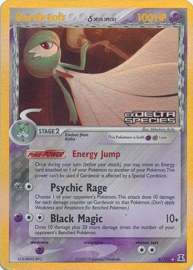 Gardevoir (6/113) (Especie Delta) (Estampado) [EX: Especie Delta] 