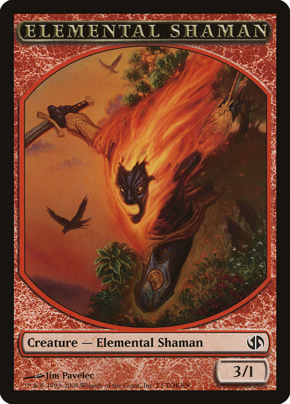 Ficha de chamán elemental [Duel Decks: Fichas de Jace vs. Chandra] 