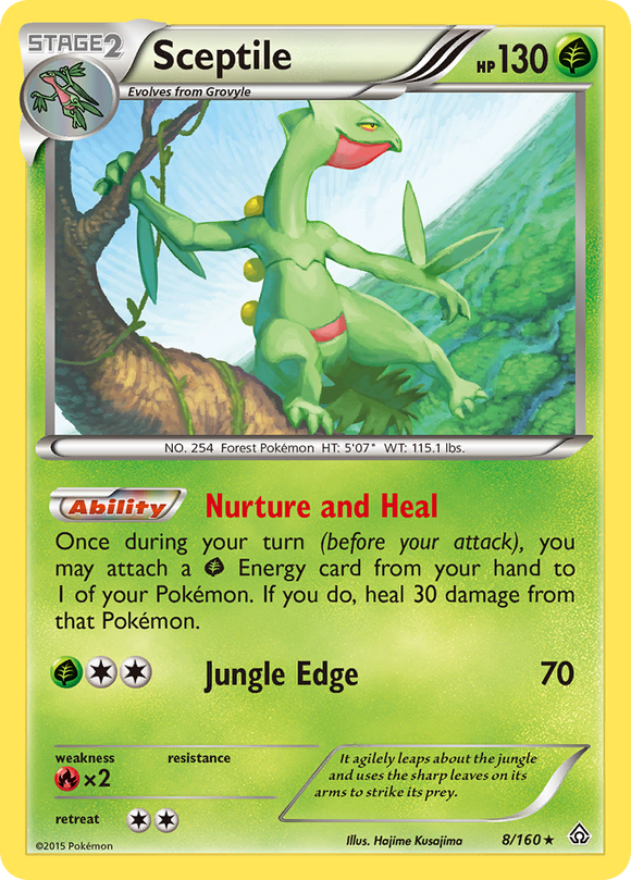Esceptil (8/160) [XY: Choque primigenio] 