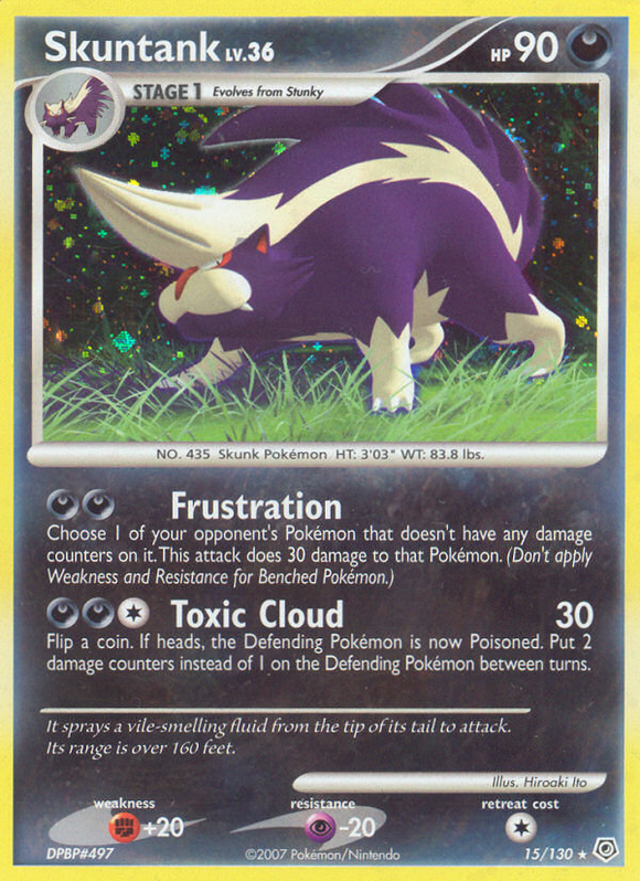 Skuntank (15/130) [Diamante y perla: conjunto básico] 