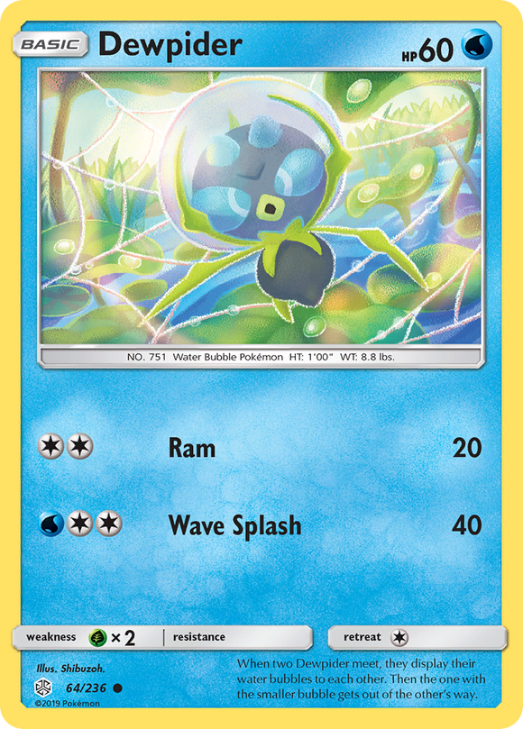 Dewpider (64/236) [Sol y Luna: Eclipse Cósmico] 