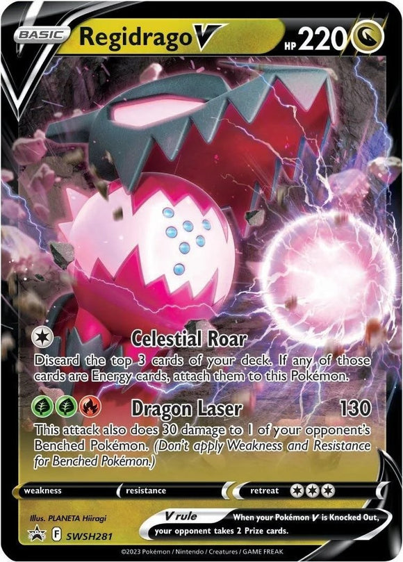 Regidrago V (SWSH281) [Promociones de Sword &amp; Shield: Black Star] 