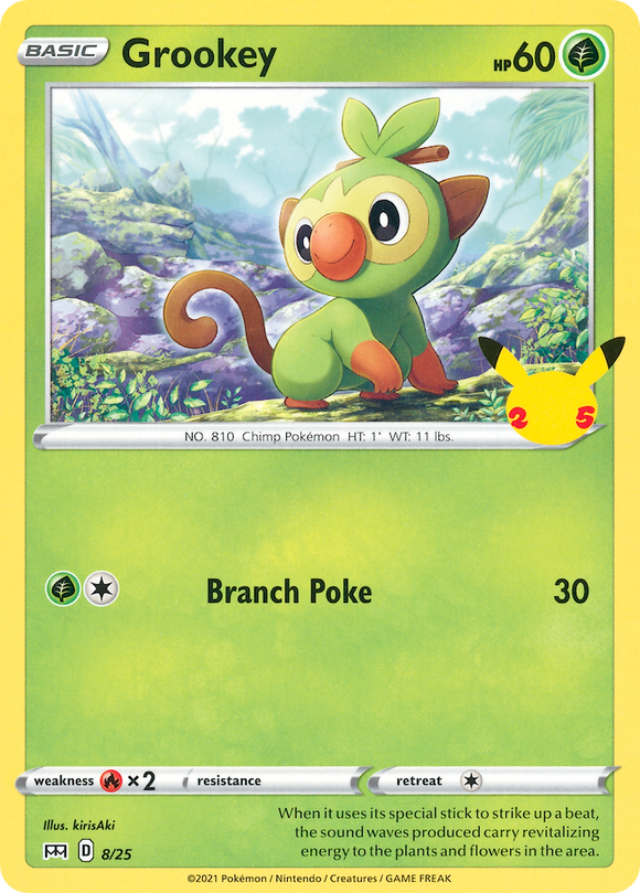 Grookey (25/8) [25.º aniversario de McDonald's] 
