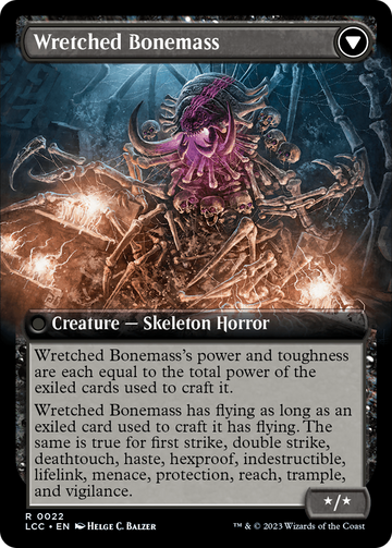 Altar of the Wretched // Wretched Bonemass (Extended Art) [The Lost Caverns of Ixalan Commander] - 0