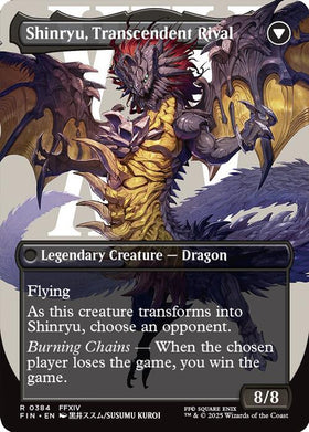 Zenos yae Galvus // Shinryu, Transcendent Rival (Borderless) [FINAL FANTASY] - 0