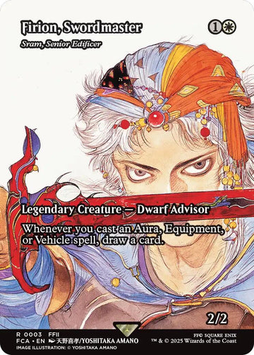 Firion, Swordmaster - Sram, Senior Edificer (Showcase) [FINAL FANTASY : Through the Ages]