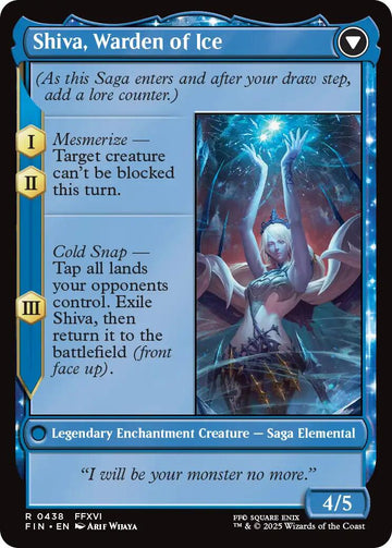 Jill, Shiva's Dominant // Shiva, Warden of Ice (Extended Art) [FINAL FANTASY] - 0