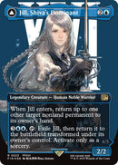 Jill, Shiva's Dominant // Shiva, Warden of Ice (Borderless) (Surge Foil) [FINAL FANTASY]-1