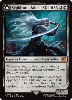 Sephiroth, Fabled SOLDIER // Sephiroth, One-Winged Angel [FINAL FANTASY]