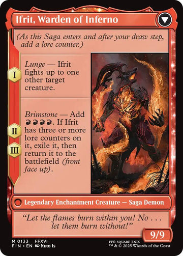 Clive, Ifrit's Dominant // Ifrit, Warden of Inferno [FINAL FANTASY] - 0