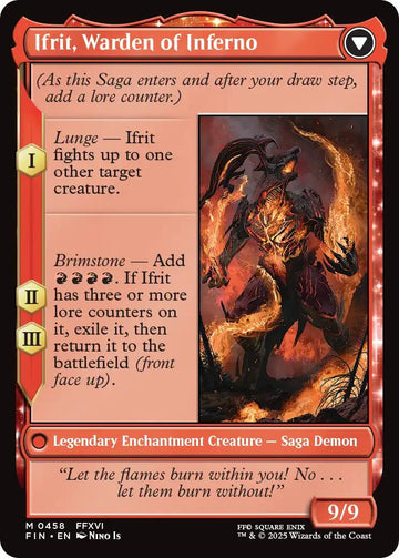 Clive, Ifrit's Dominant // Ifrit, Warden of Inferno (Extended Art) [FINAL FANTASY] - 0