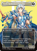 Cecil, Dark Knight // Cecil, Redeemed Paladin (Borderless) (Surge Foil) [FINAL FANTASY]-2
