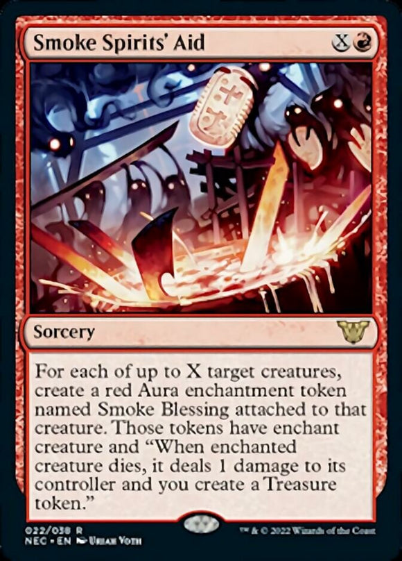 La ayuda de los espíritus del humo [Kamigawa: Neon Dynasty Commander] 