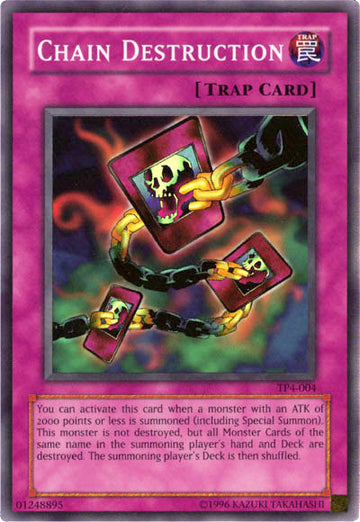 Destrucción en cadena [TP4-004] Súper raro 