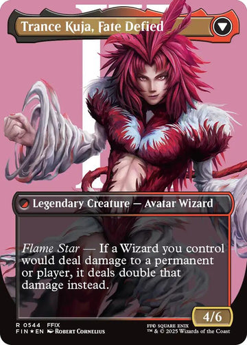 Kuja, Genome Sorcerer // Trance Kuja, Fate Defied (Borderless) (Surge Foil) [FINAL FANTASY] - 0