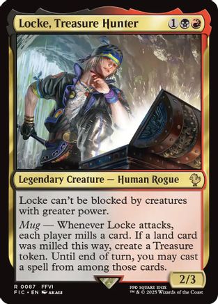 Locke, Treasure Hunter [FINAL FANTASY Commander]