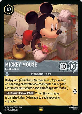 Mickey Mouse - Giant Mouse (199/204) [Reign of Jafar]