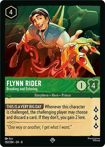 Flynn Rider - Breaking and Entering (102/204) [Reign of Jafar]