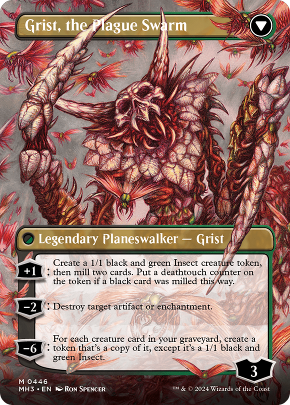Grist, larva voraz // Grist, el enjambre de la plaga (sin fronteras) [Modern Horizons 3] 
