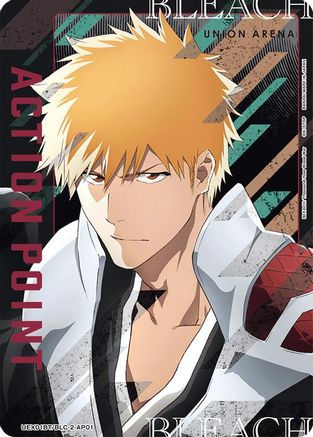 Action Point Card (AP01) (UEX01BT/BLC-2-AP01) - UEX01BT BLEACH ThousandYear Blood War Vol2 Foil