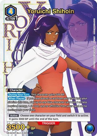 Yoruichi Shihoin (U*) (UEX01BT/BLC-2-024) - UEX01BT BLEACH ThousandYear Blood War Vol2 Foil