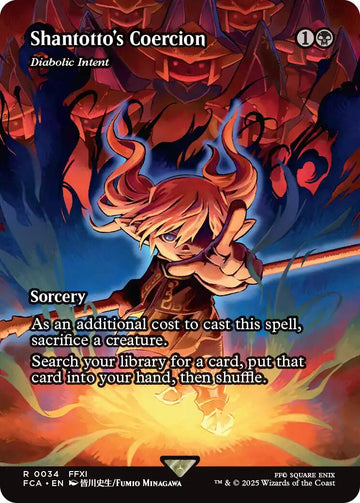 Shantotto's Coercion - Diabolic Intent (Showcase) [FINAL FANTASY : Through the Ages]