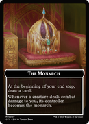 Rogue // The Monarch Double-Sided Token [Outlaws of Thunder Junction Commander Tokens]-2