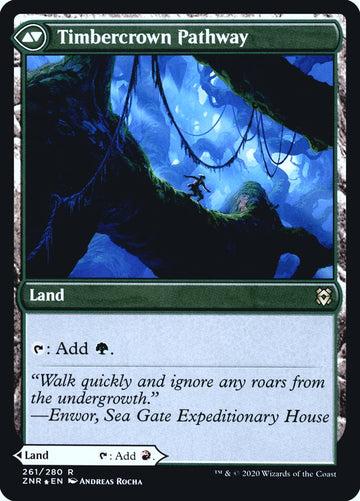 Cragcrown Pathway // Timbercrown Pathway [Zendikar Rising Prerelease Promos] - 0