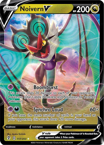 Noivern V (117/203) [Espada y escudo: cielos en evolución] 