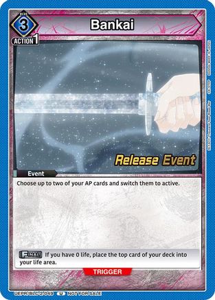 Bankai (UEPR/BLC-2-049) - UEX01BT BLEACH ThousandYear Blood War Vol2 Release Event Cards