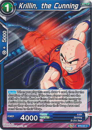 Krillin, el astuto (BT8-031) [Maquinaciones maliciosas] 