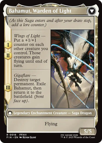 Dion, Bahamut's Dominant // Bahamut, Warden of Light [FINAL FANTASY] - 0