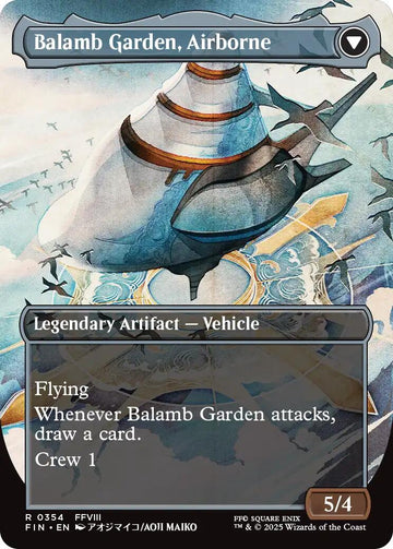 Balamb Garden, SeeD Academy // Balamb Garden, Airborne (Borderless) [FINAL FANTASY] - 0