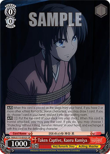 Taken Captive, Kaoru Kamiya (RKN/S115-E052S SR) [Rurouni Kenshin]