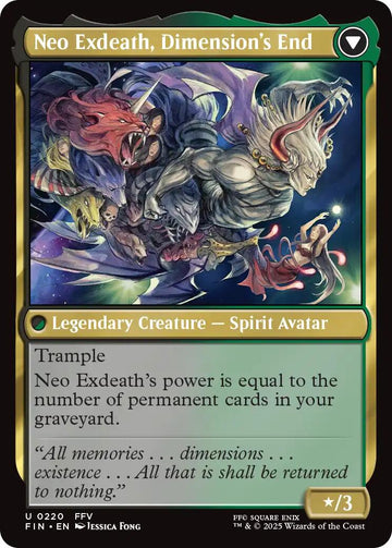 Exdeath, Void Warlock // Neo Exdeath, Dimension's End [FINAL FANTASY] - 0