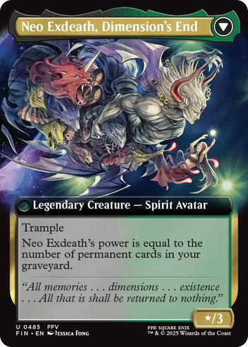 Exdeath, Void Warlock // Neo Exdeath, Dimension's End (Extended Art) [FINAL FANTASY] - 0