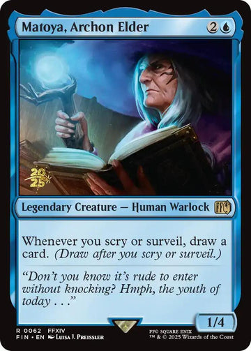 Matoya, Archon Elder [FINAL FANTASY Prerelease Promo]