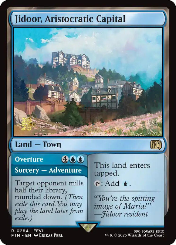 Jidoor, Aristocratic Capital [FINAL FANTASY Prerelease Promo]