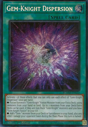 Gem-Knight Dispersion [BLMM-EN023] Secret Rare