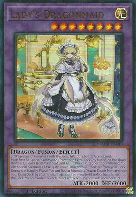 Lady's Dragonmaid [BLMM-EN049] Ultra Rare