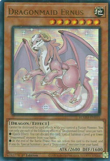 Dragonmaid Ernus [BLMM-EN055] Ultra Rare