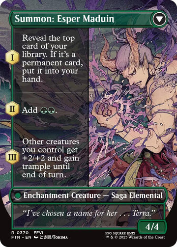 Esper Origins // Summon: Esper Maduin (Borderless) [FINAL FANTASY] - 0