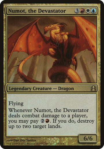 Numot, el Devastador (Gran tamaño) [Commander 2011 Gran tamaño] 