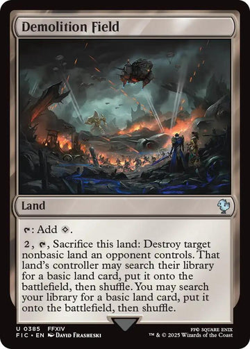 Demolition Field (Surge Foil) [FINAL FANTASY Commander]